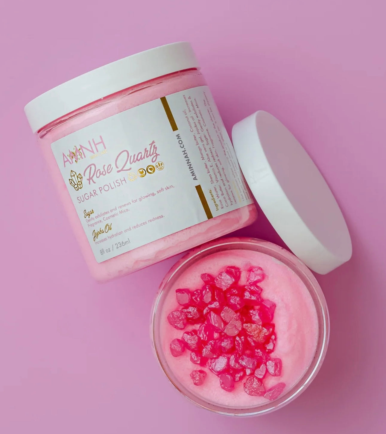 Sugar Scrub Rose Quartz