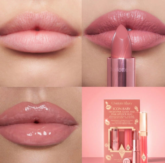 K.I.S.S.I.N.G Lipstick and Lip Gloss Duos Charlotte Tilbury