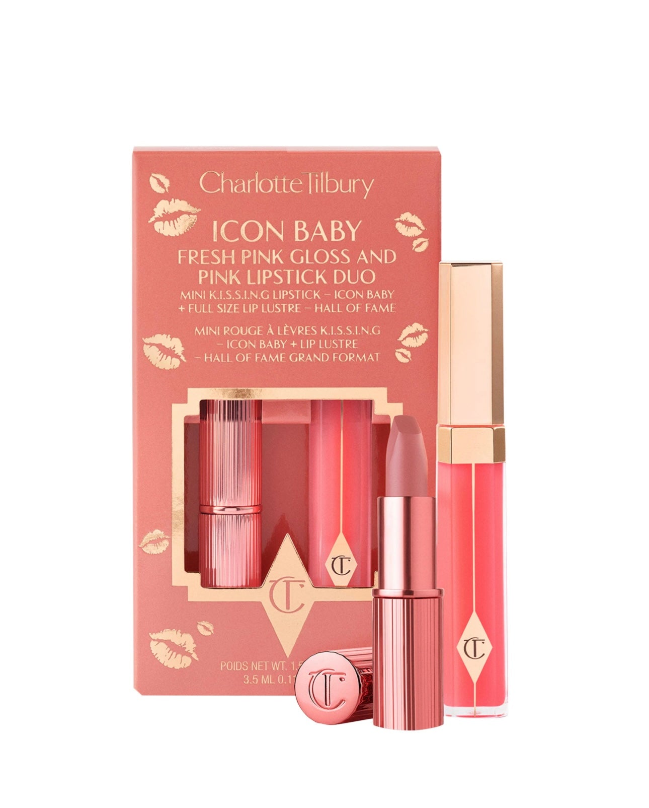 K.I.S.S.I.N.G Lipstick and Lip Gloss Duos Charlotte Tilbury