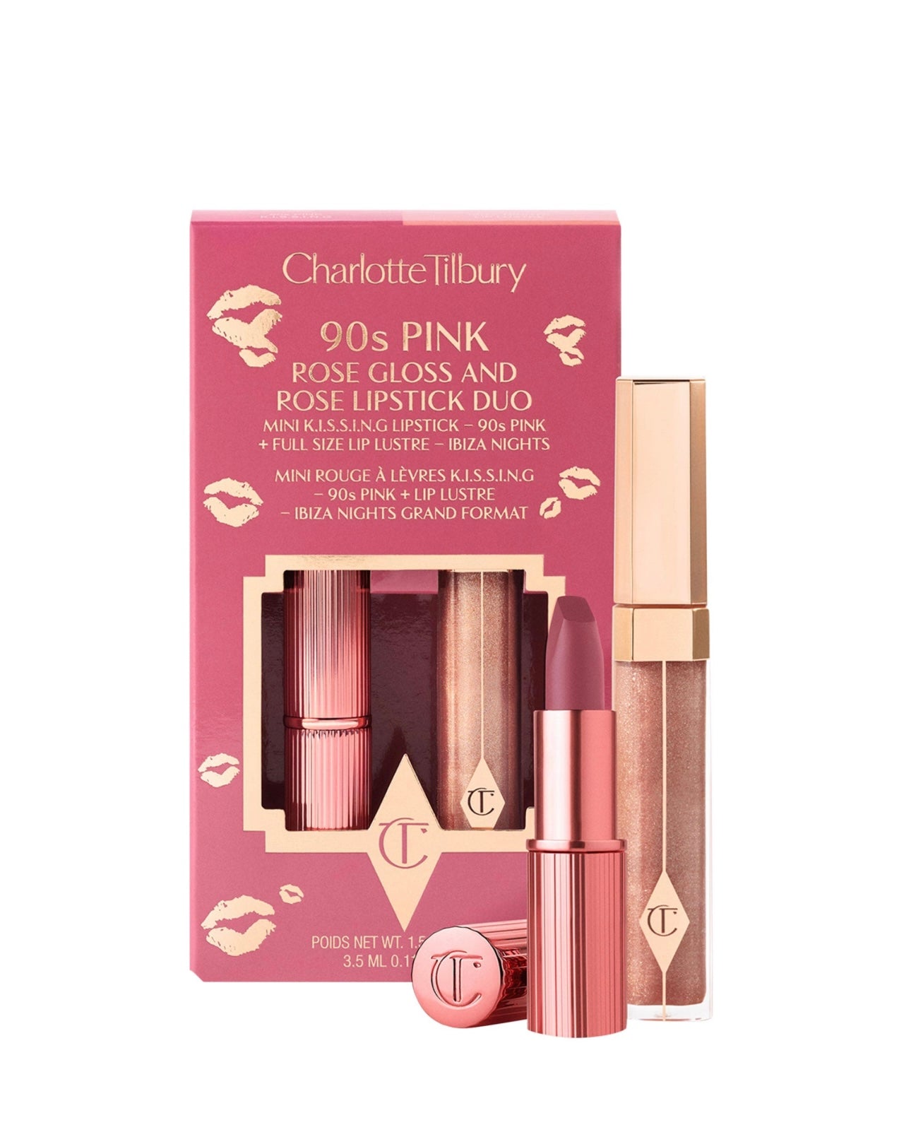 K.I.S.S.I.N.G Lipstick and Lip Gloss Duos Charlotte Tilbury