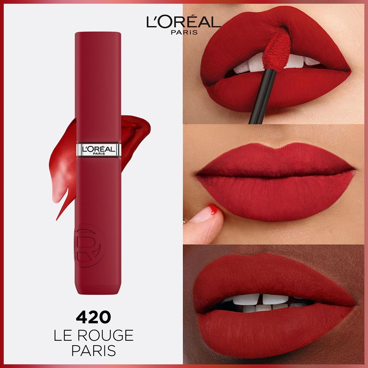 Matte Resistance Liquid Lipstick LoReal